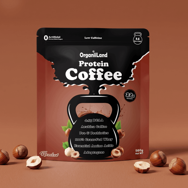 Hazelnut Protein Coffee - OrganiiLand