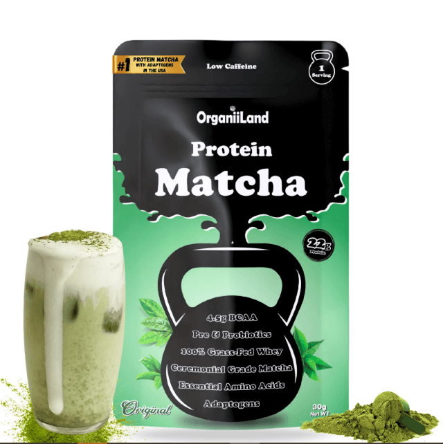 OrganiiLand High Protein Iced Coffee Sampler Pack - Matcha