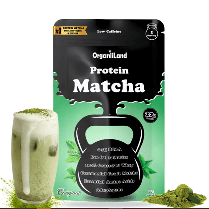 OrganiiLand High Protein Iced Coffee Sampler Pack - Matcha