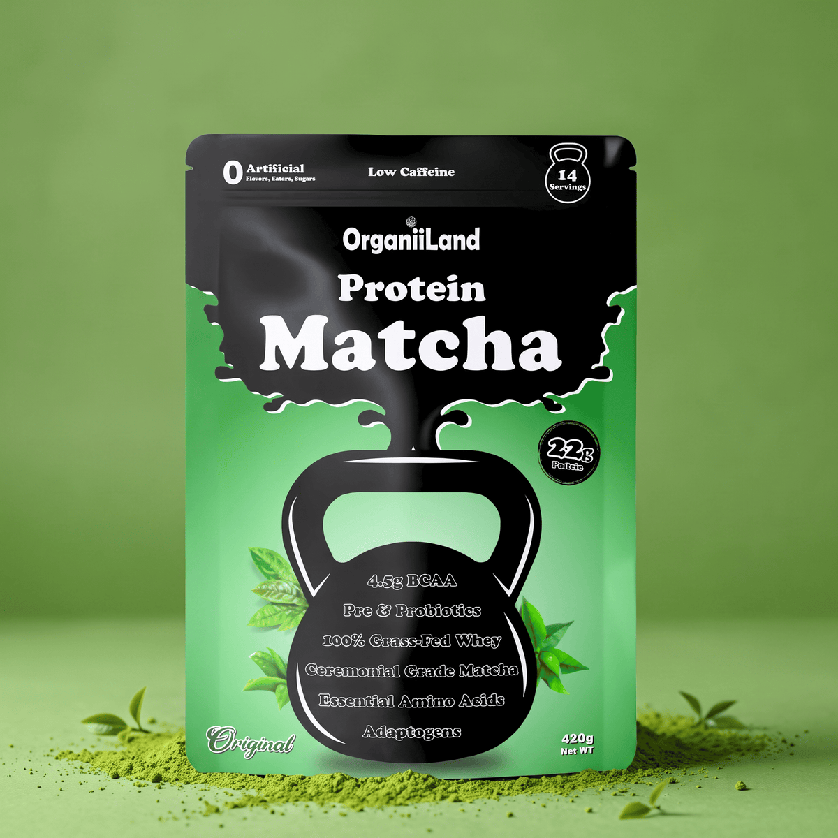 protein matcha latte