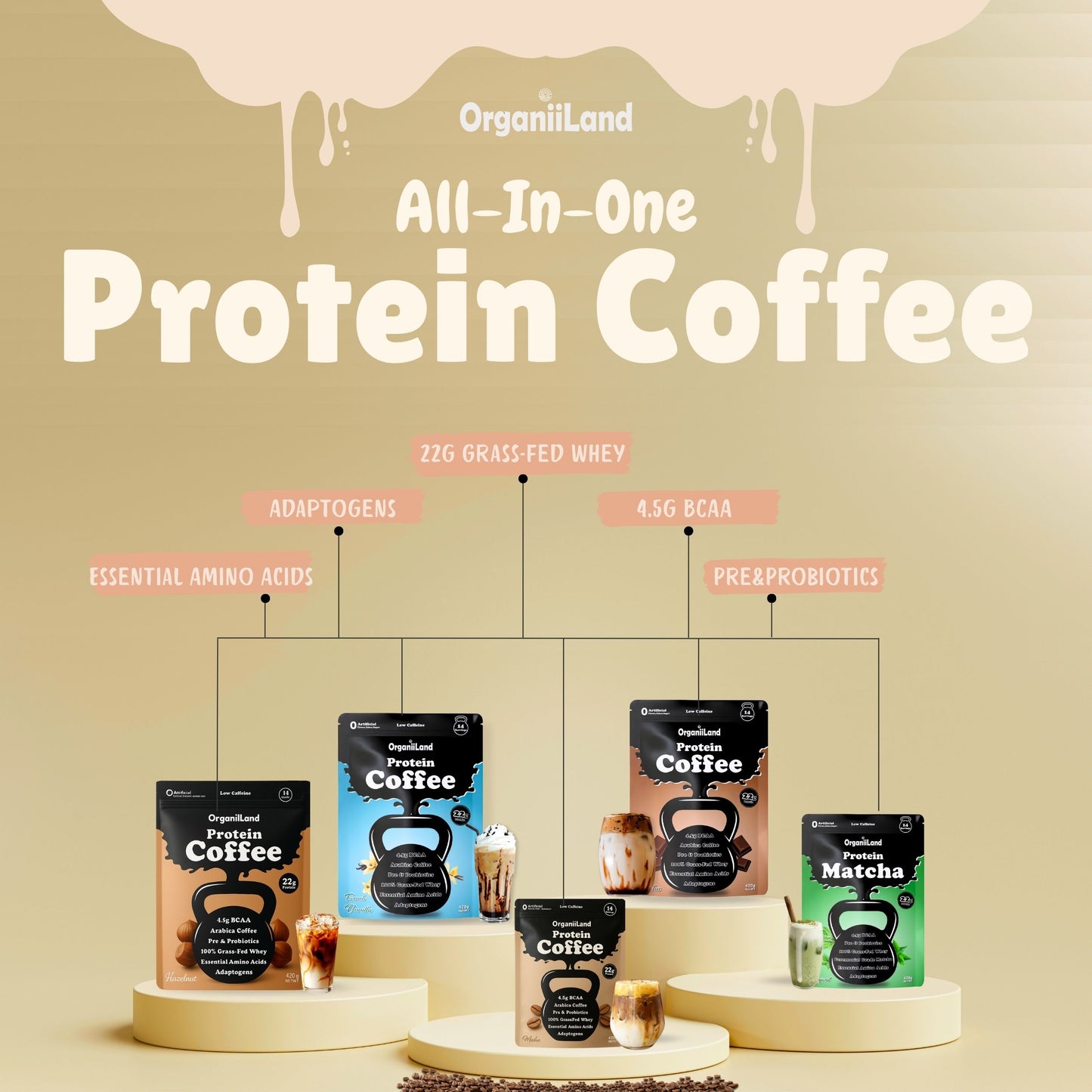 all in one protein coffee