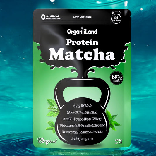 protein matcha latte